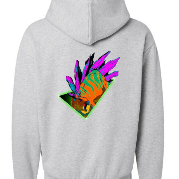 Grey Heather - BACK